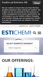 Mobile Screenshot of estichem.com